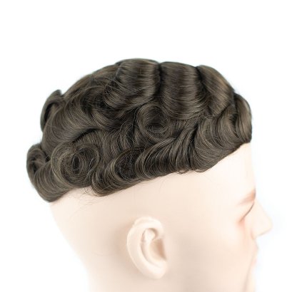 Human Hair Hairpiece c