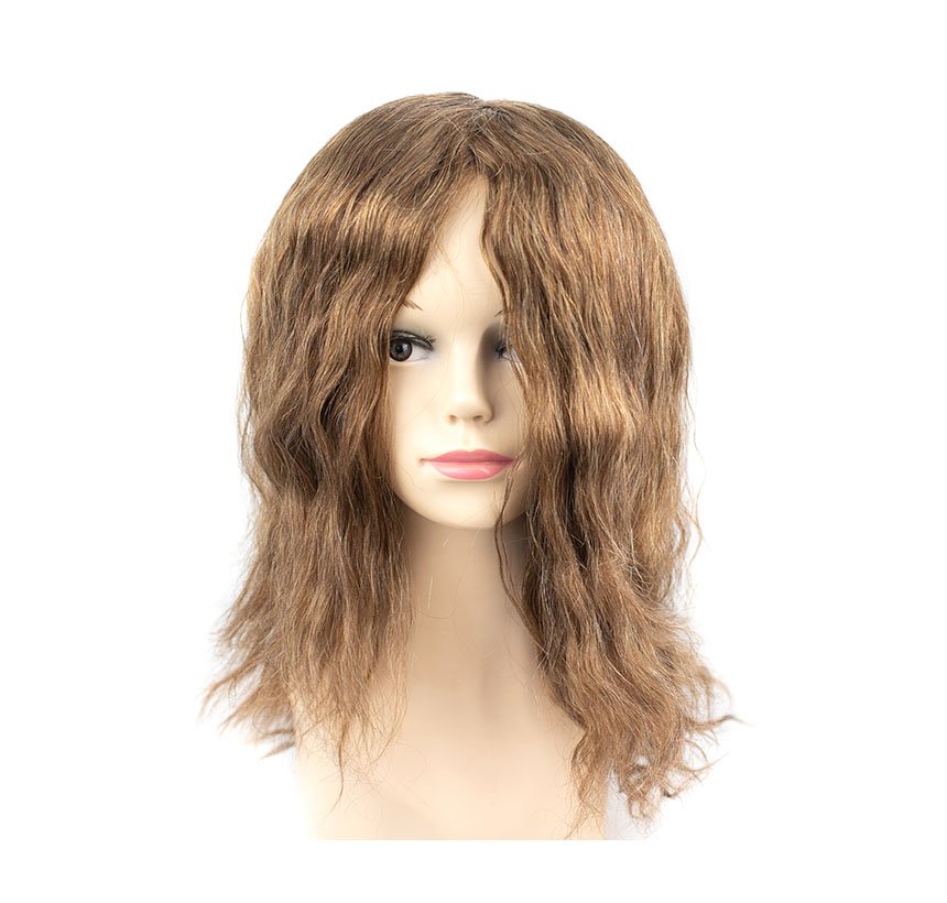 Women Toupee Human Hair Texture