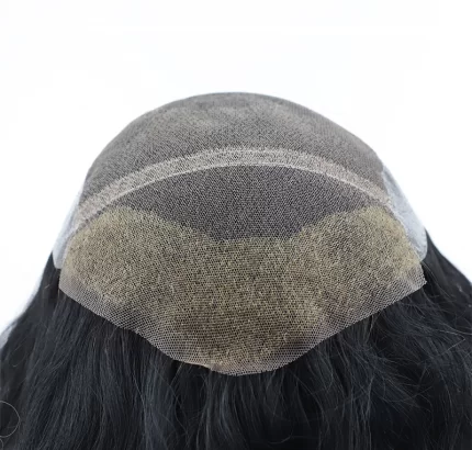 Natural Effect Lace Front Stock Toupee for Men a