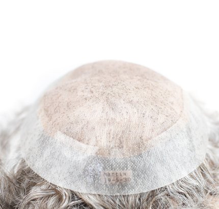 Grey Hair Toupee Men's b