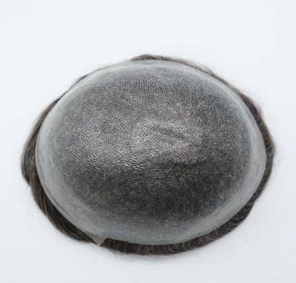 Reversed all PU skin Indian Hair Men Hair Toupee