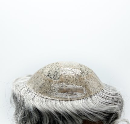 Swiss Lace With Clear PU Edge  a