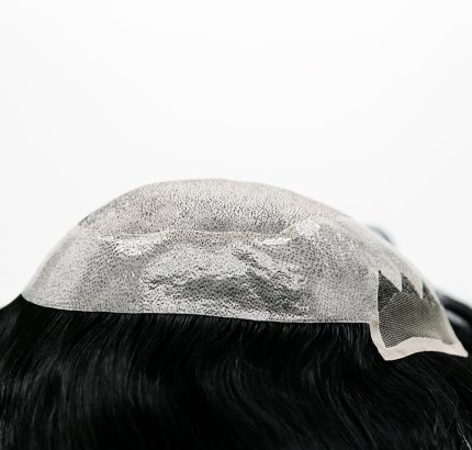 Mono with Lace Front Men Hair System e