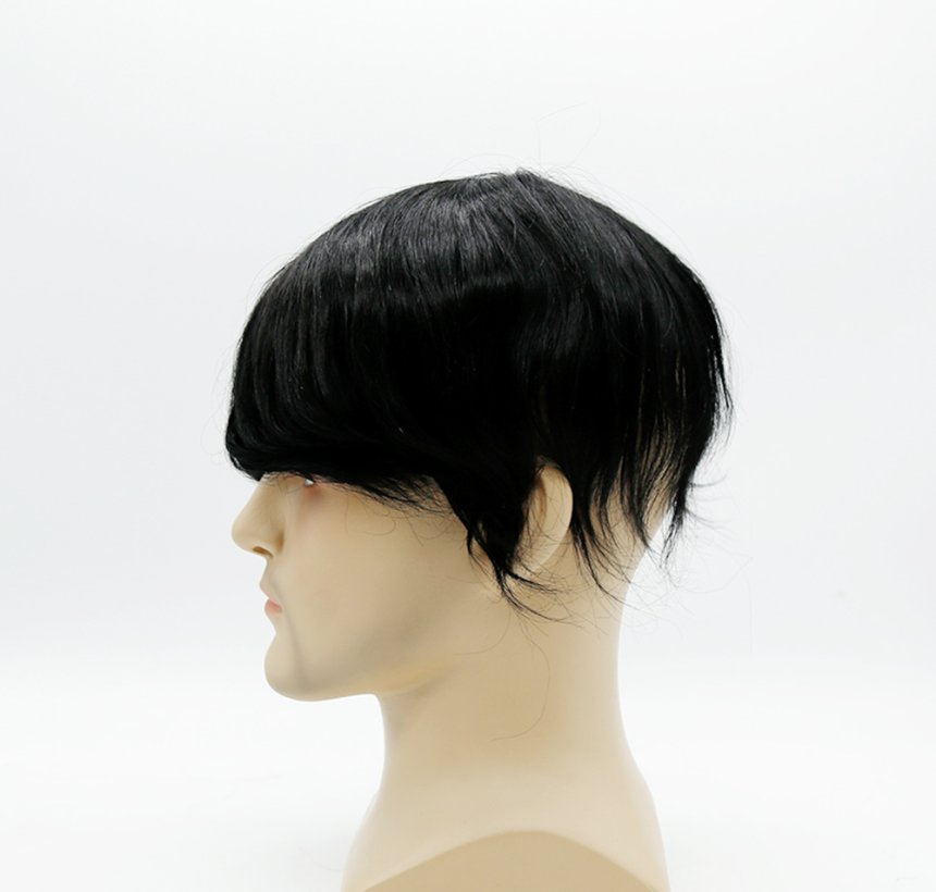 Mono with Lace Front Men Hair System b