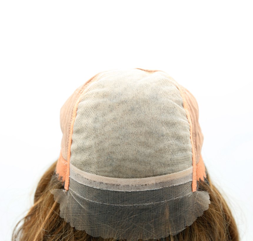 Silk Top with Lace Front Women Wig  E