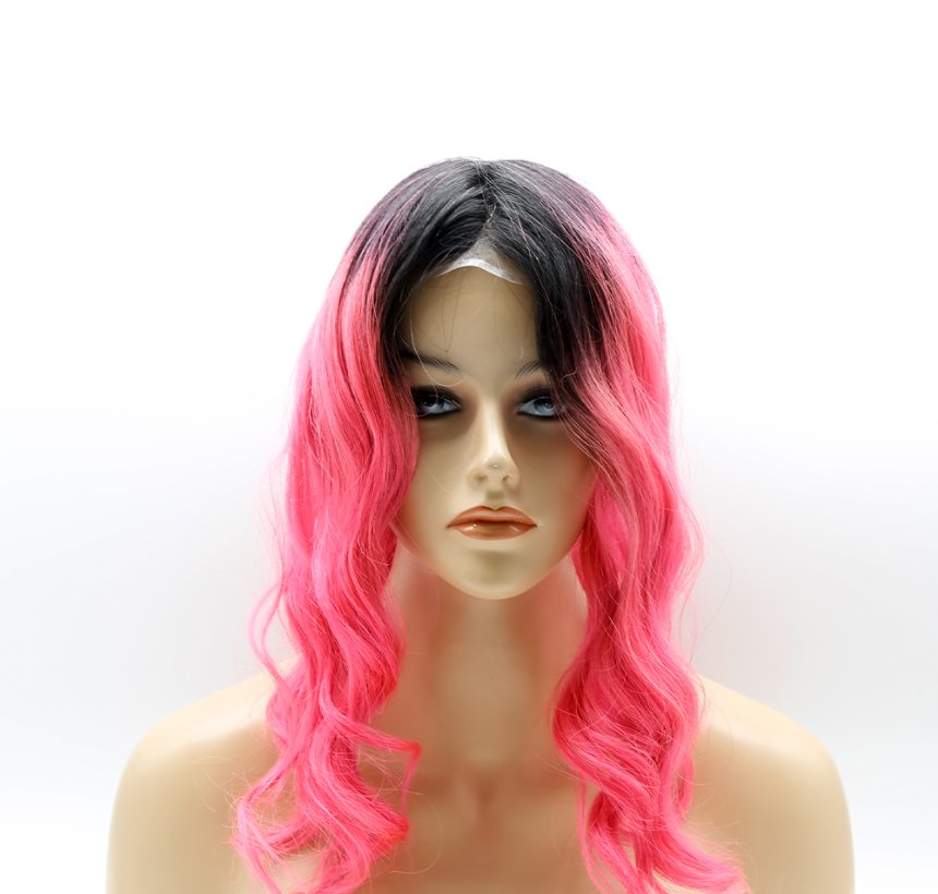 Skin with Lace Front Toupee for Women D