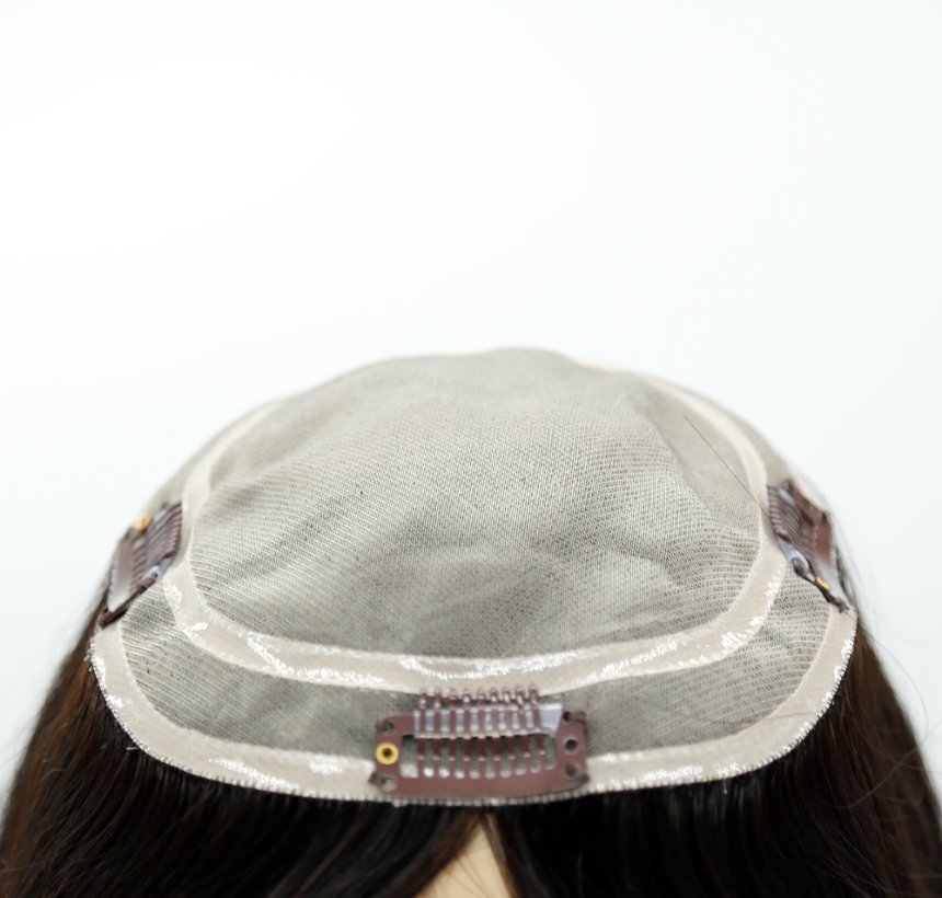 Human Hair Women Hair Toppers C