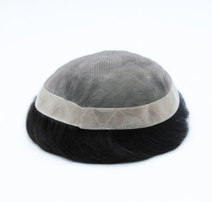 Fine Mono Stock Toupee for Men D