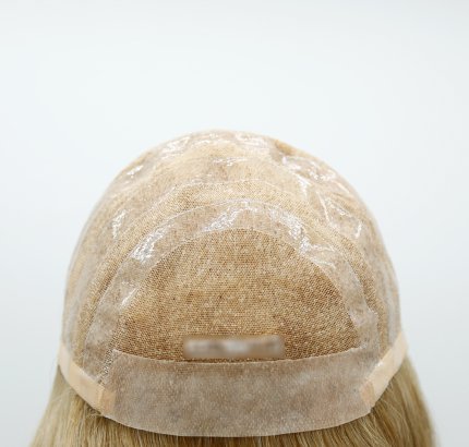 Full Lace with Silicone PU Women Wig q