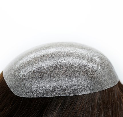 Full Injected Skin Women Toupee B}