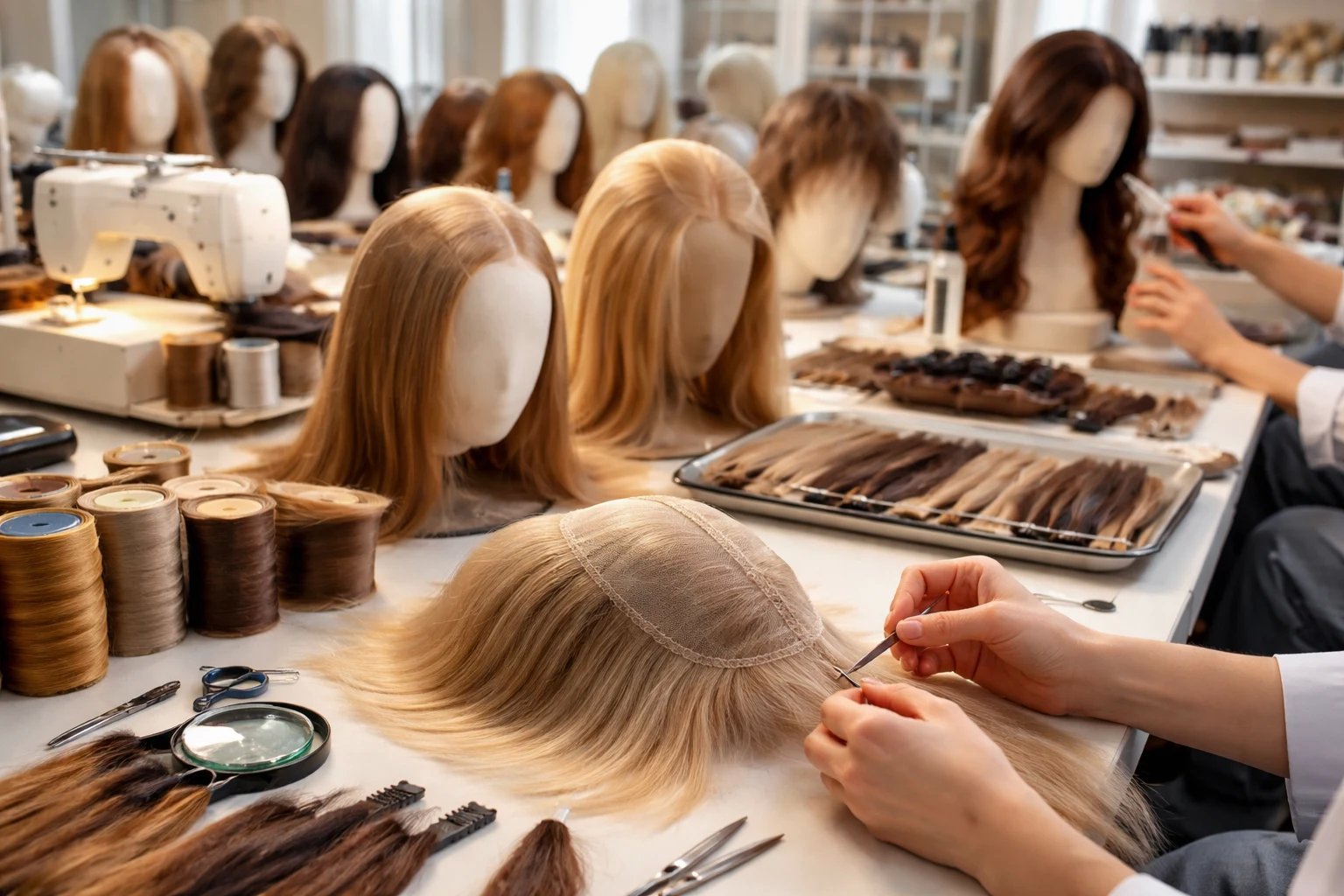 Wig Manufacturing Insights  Analyzing the Custom Hair System Process in Depth