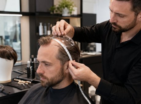 How to Measure a Custom Men Toupee for a Natural Fit