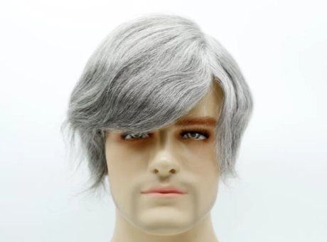 Grey Hair Blending Guide for B2B Buyers How to Customize Natural-Looking Men Lace Toupees