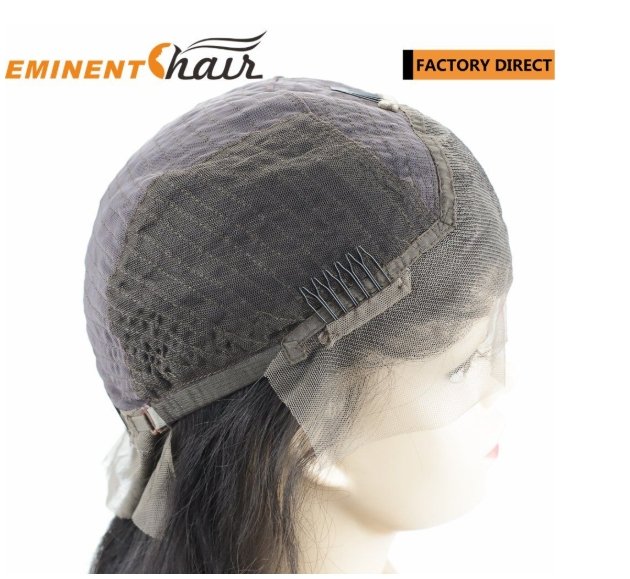 Remy Natural Black Human Hair 180% Stock 136inches Lace Front Women Wigs