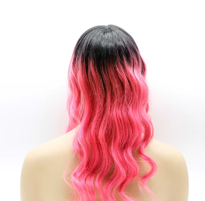 Custom Beautiful Ombre Color Skin with Lace Front Toupee for Women