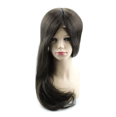 Silk Top Natural Hairline Virgin hair Women Wig