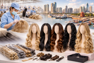 Why Qingdao Is a Global Hub for Human Hair Wigs and Toupee Manufacturing